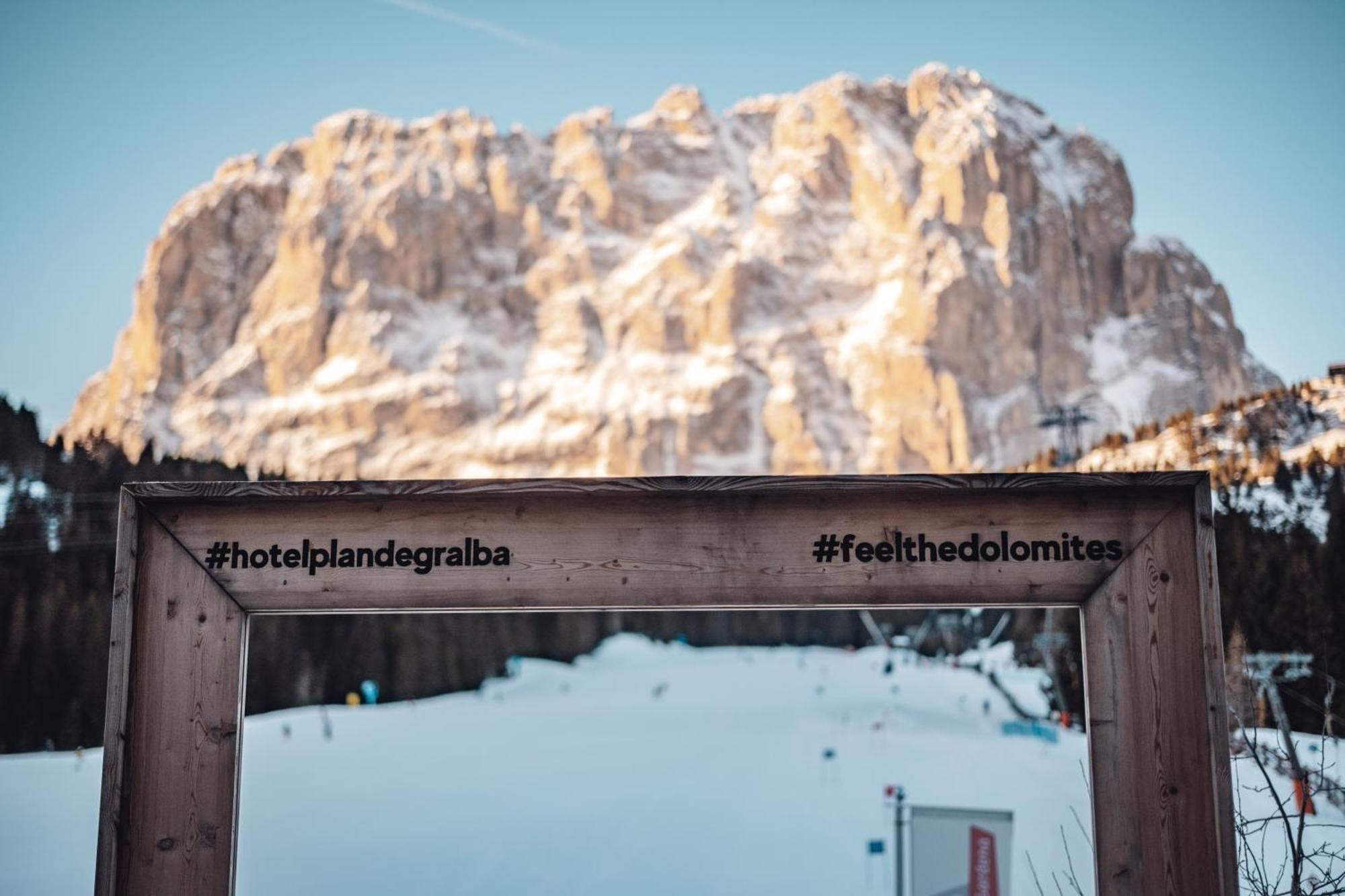 Das Berghotel - Plan De Gralba Selva di Val Gardena Bagian luar foto