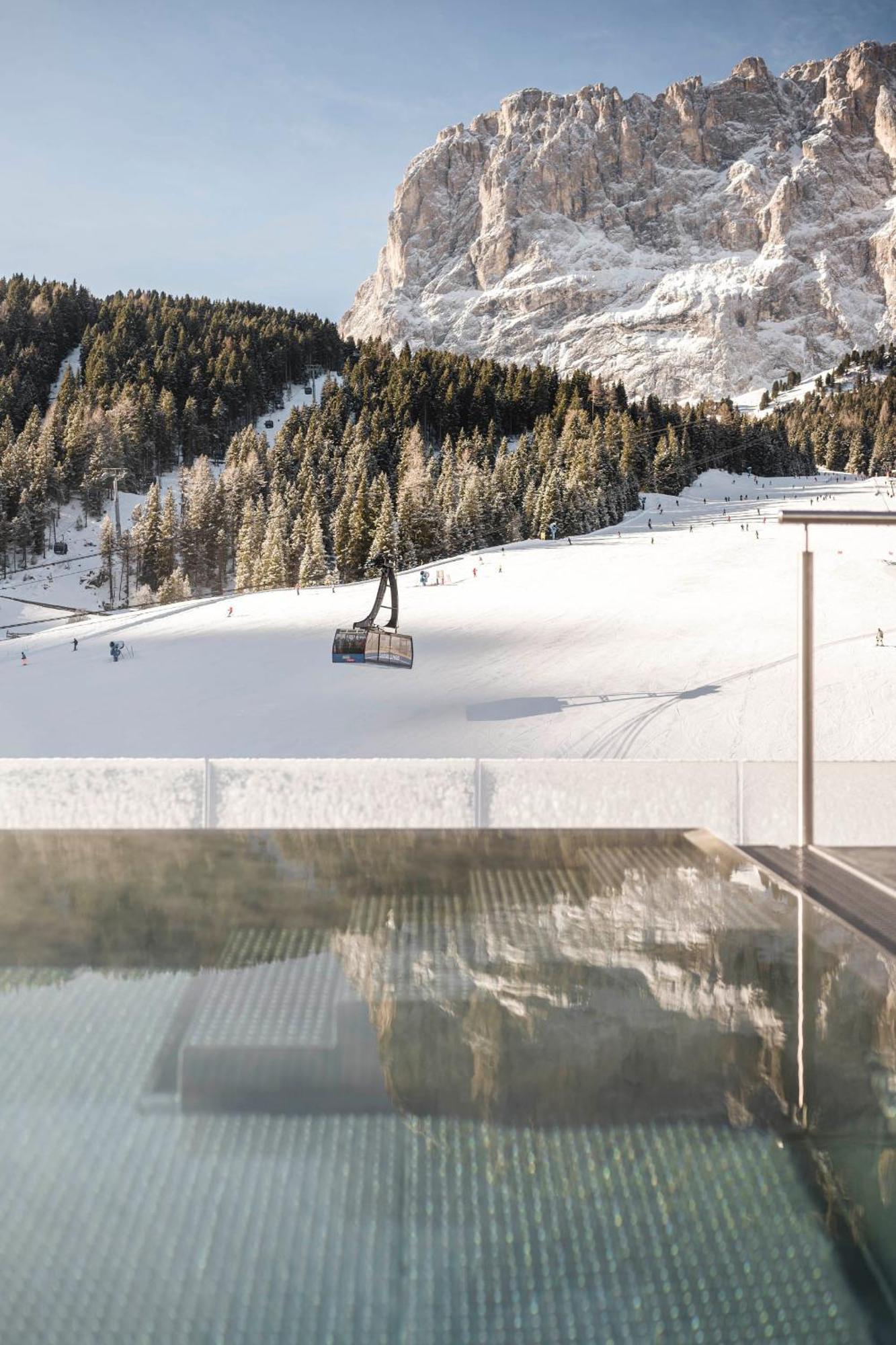 Das Berghotel - Plan De Gralba Selva di Val Gardena Bagian luar foto